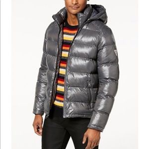 Men’s Guess Hooded Puffer Coat